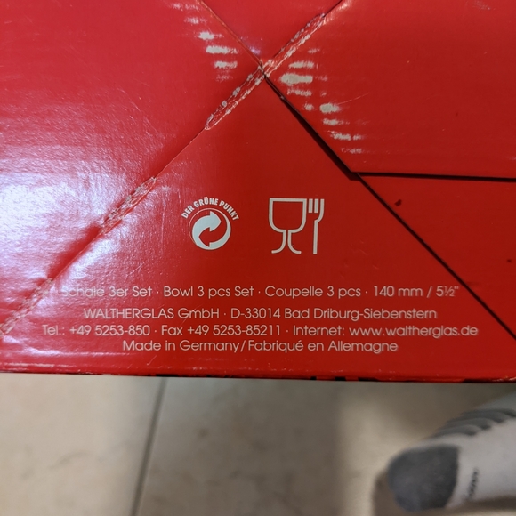 *NEW* Waltherglas Crystal Bowls (set of 3) - Picture 4 of 5